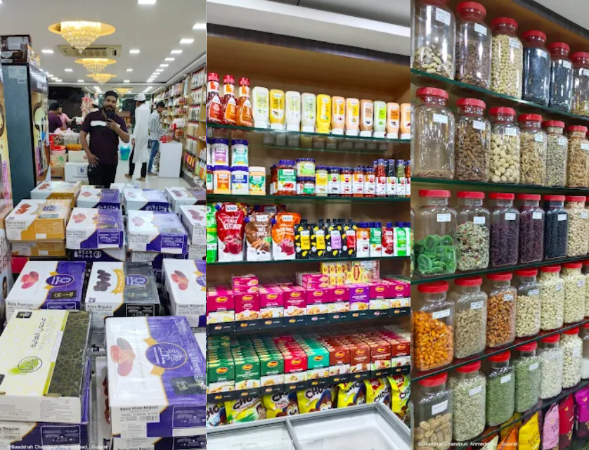 AL Madina product shelves