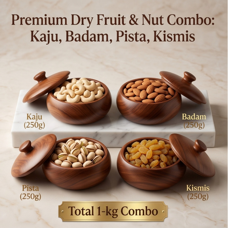 Dry Fruits Combo (1KG)